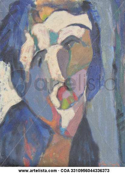 RETRAT IMAGINARI III Canvas Oil Portrait