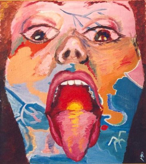 Puesta del sol Oil Canvas Portrait