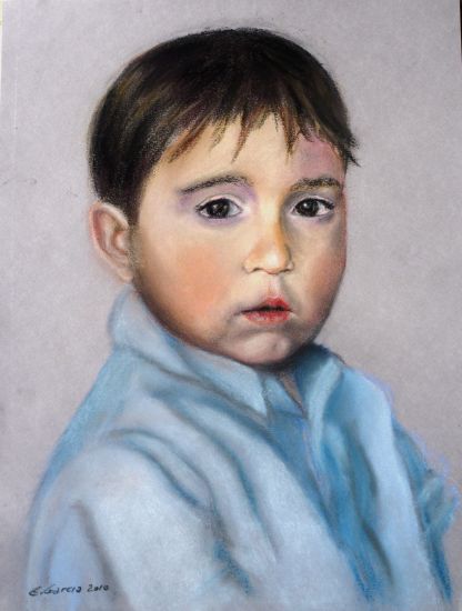 Erik Pastel Papel Figura