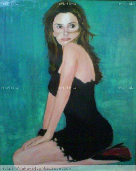 belleza de españa Lienzo Retrato Óleo