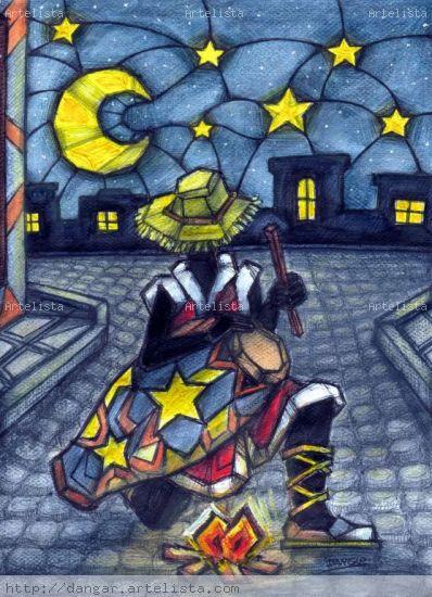 CANDOMBE_OCHO Técnica Mixta