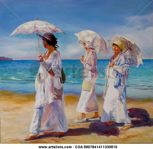 TRIO Panel Oil Marine Painting