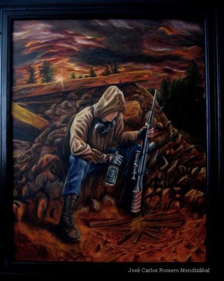 Chernobyl Lienzo Óleo Paisaje