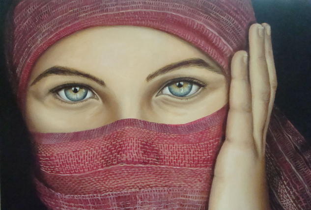 Miradas I Lienzo Retrato Óleo