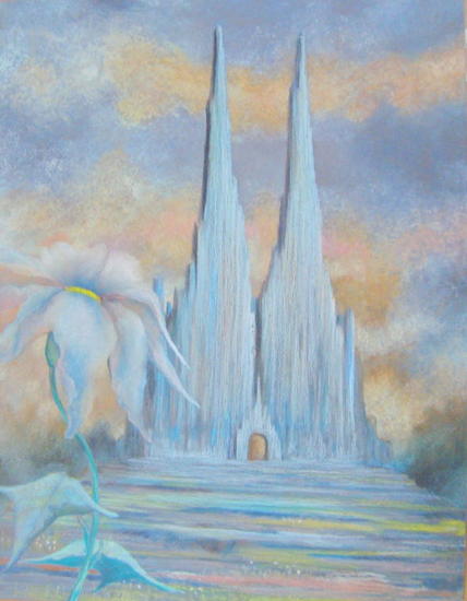 Los Altares Óleo Cartulina Paisaje
