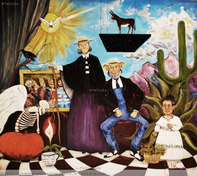 La Mujer Silenciosa. Óleo Lienzo Retrato