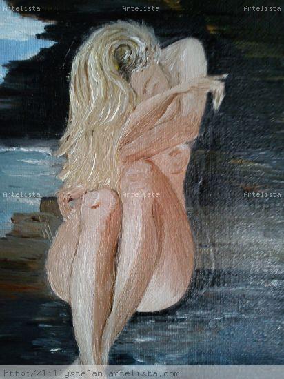 SOLEDAD Óleo Lienzo Desnudos
