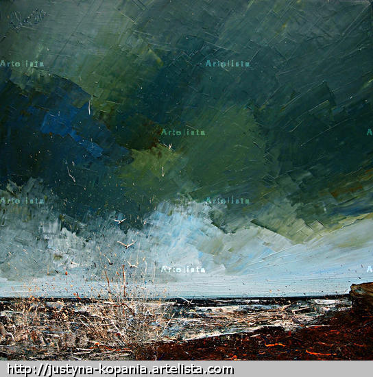 Sea... Lienzo Óleo Marina