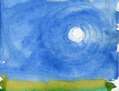 inmaculada lara cepeda, maku, Landscape, Paisaje, naturaleza, luna, moon, sol, sun, peace, paz, dream, sueño, naturaleza, camp, azul, blue