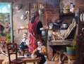 La cocina de la abuela.