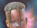 Niño de raza negra