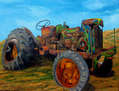 TRACTOR ABANDONADO
