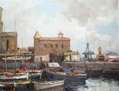 impression painting art on canvas by Hongtao