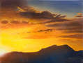 Sortida de sol a Montserrat
