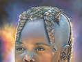 Niño de raza negra