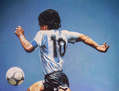 Oleo de Diego Maradona