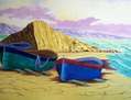 Barcas en la playa
