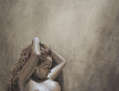 Desnudo en sepia