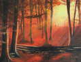 Atardecer en rojos