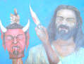 The Devil's Death;The most famous painting in the world