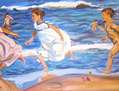 Niños en la playa