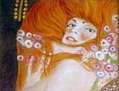 Serpientes Acuaticas II (detalle) original de G.Klimt