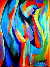 broken woman