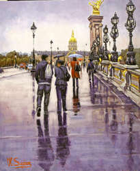 paris.- mañana lluviosa