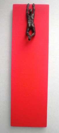 trepador en rojo