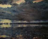 tormenta en las salinas