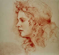 estudio de retrato.