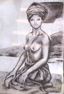 mujer del turbante