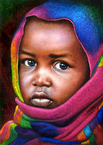 niño de áfrica 70