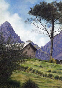 casa en el páramo