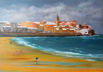 gijón nevado