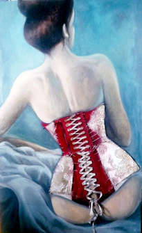 corset rojo