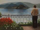 en el lago de como