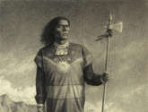 tupac amaru ii (boceto para pintura)