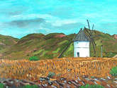 paisaje con molino
