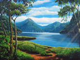 los senderos al lago