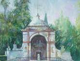 fuente del leon, alcázar de sevilla