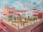 plaza del cristo. años 40-50