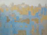 azul y ocre