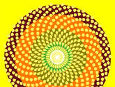 corazón de girasol