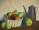 cesto con frutas