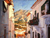 andalucia.- calle en bajada