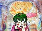 la niña y el potro