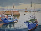 pesqueros azules