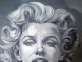 retrato de marylin