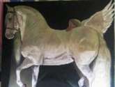 caballo y angel